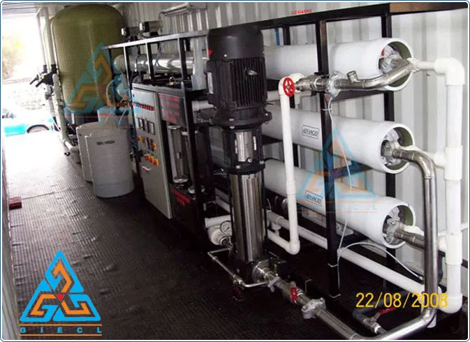 Containerise brackish water plant (R.O.System) Containerise brackish water plant (R.O.System)