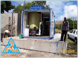 Containerise brackish water plant (R.O.System) Containerise brackish water plant (R.O.System)