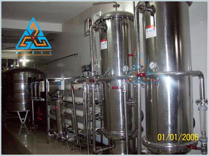 3,000 LPH Mineral Water Processing plant